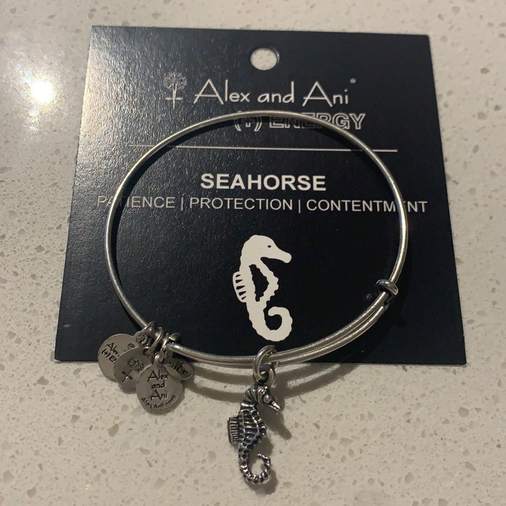 Alex and Ani Seahorse Bracelet